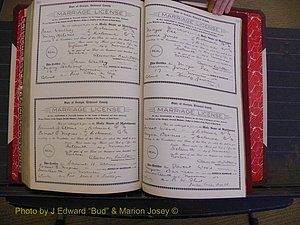 Richmond Marriages, Book GG, 1911-1912 P 562-563.JPG