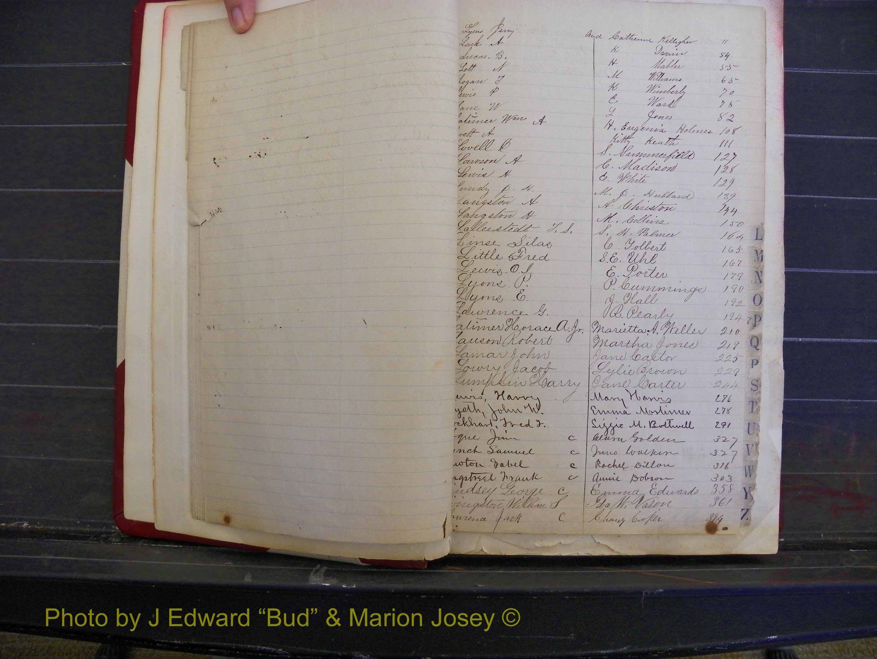 Richmond Marriages, Book H, 1868-1875 Index L (111).JPG