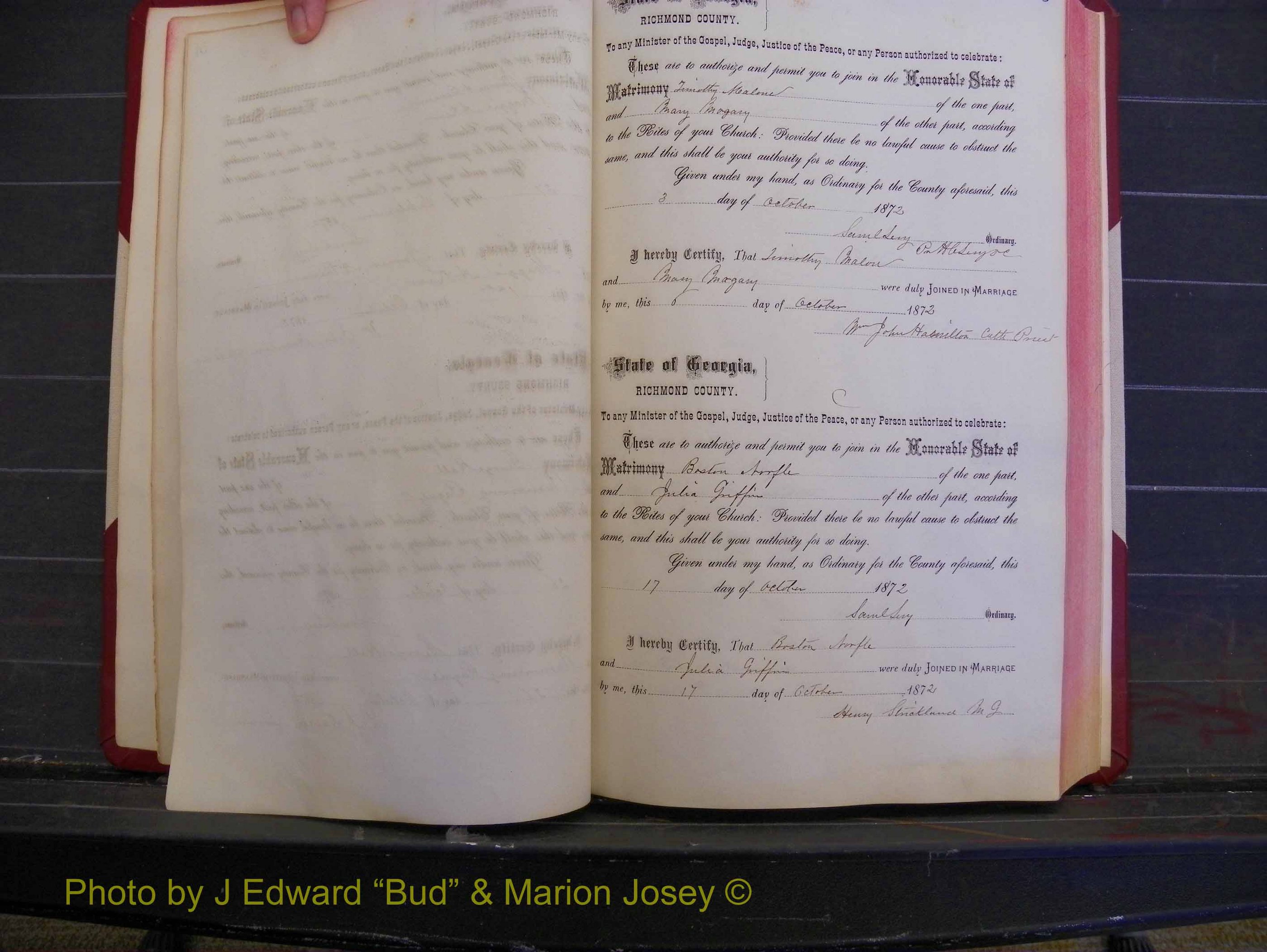 Richmond Marriages, Book H, 1868-1875 P 005.JPG