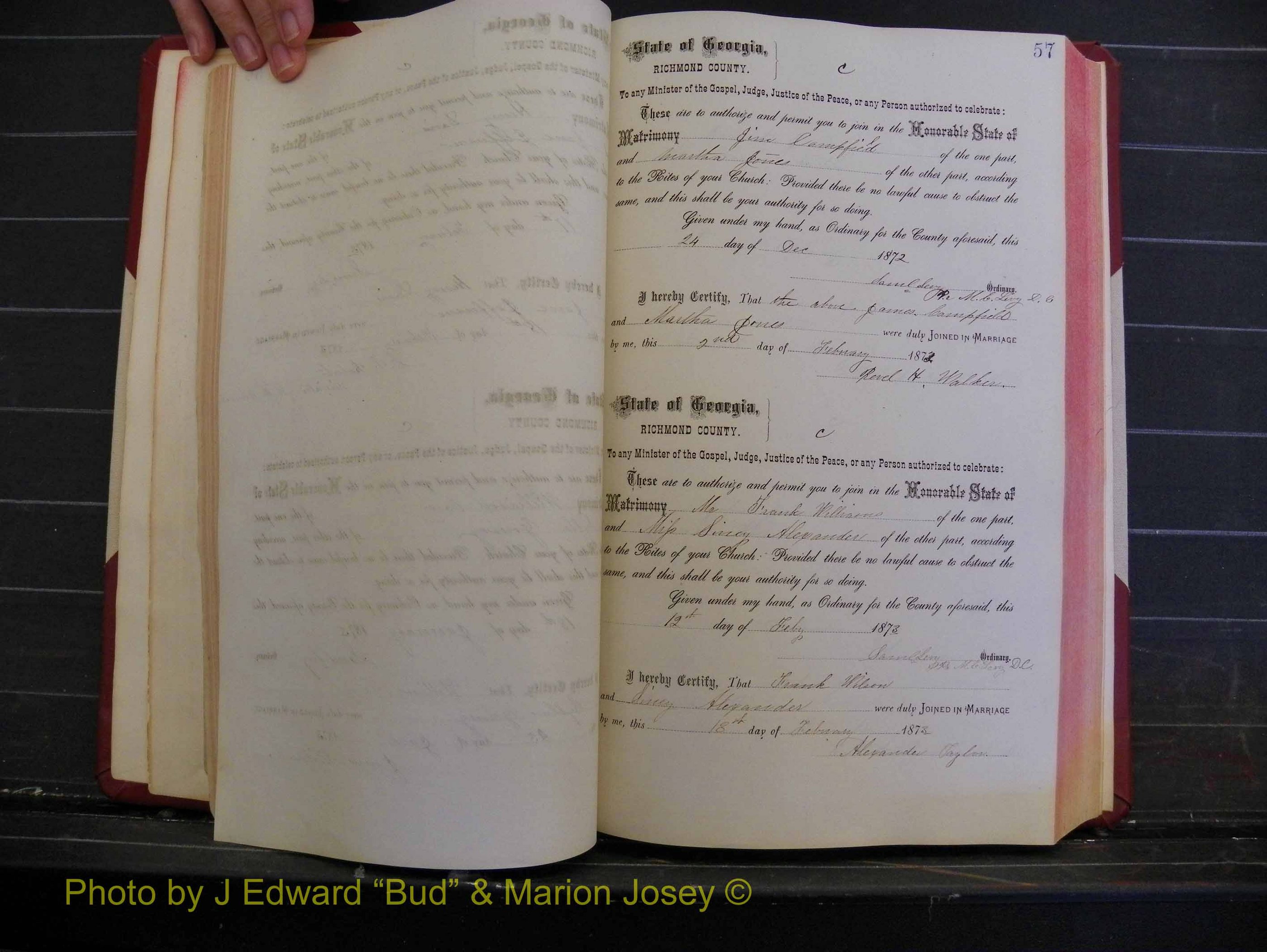 Richmond Marriages, Book H, 1868-1875 P 057.JPG