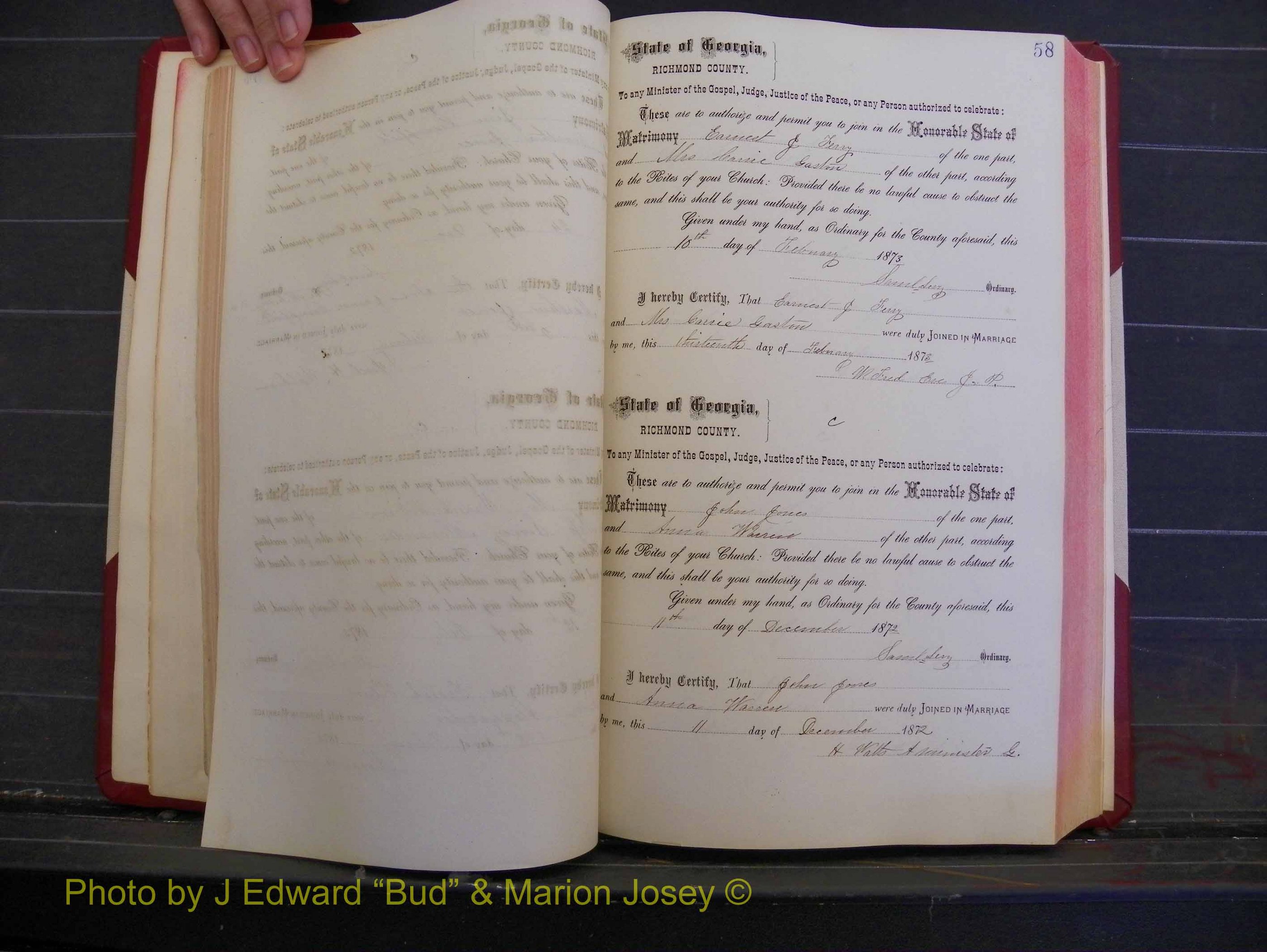 Richmond Marriages, Book H, 1868-1875 P 058.JPG