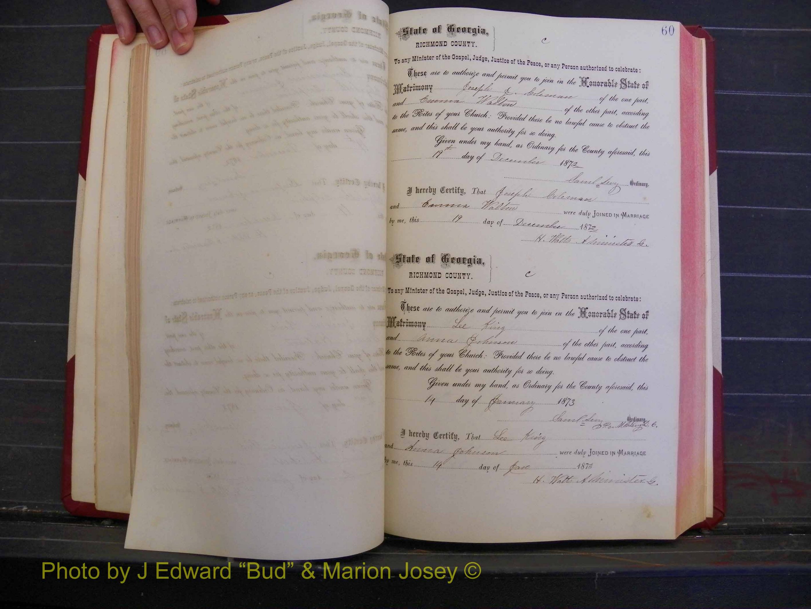 Richmond Marriages, Book H, 1868-1875 P 060.JPG