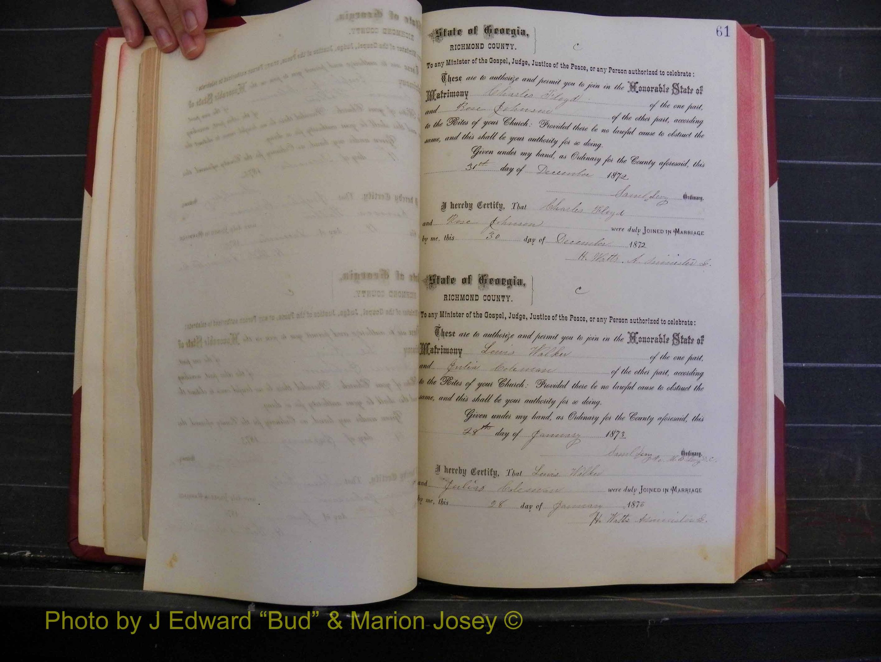 Richmond Marriages, Book H, 1868-1875 P 061.JPG
