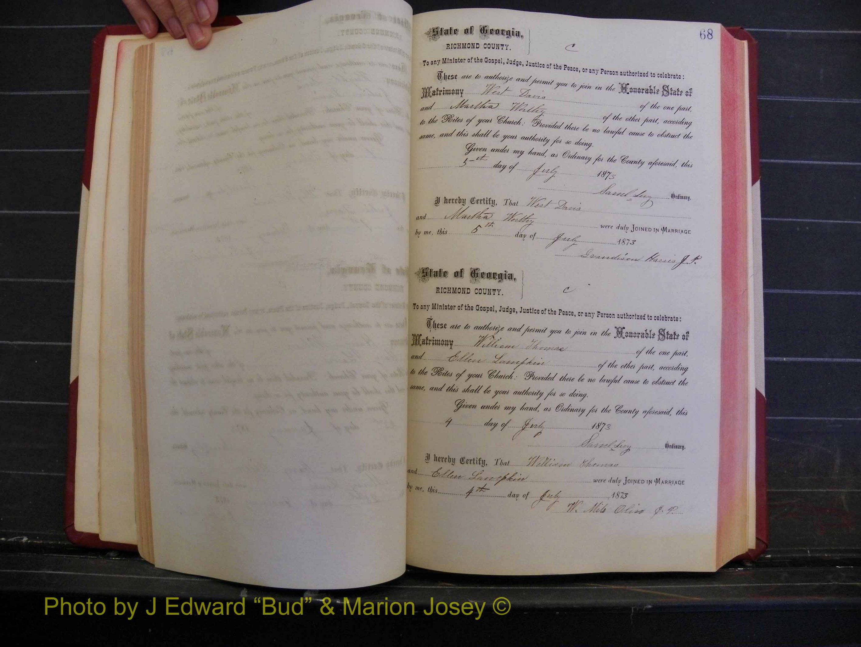 Richmond Marriages, Book H, 1868-1875 P 068.JPG