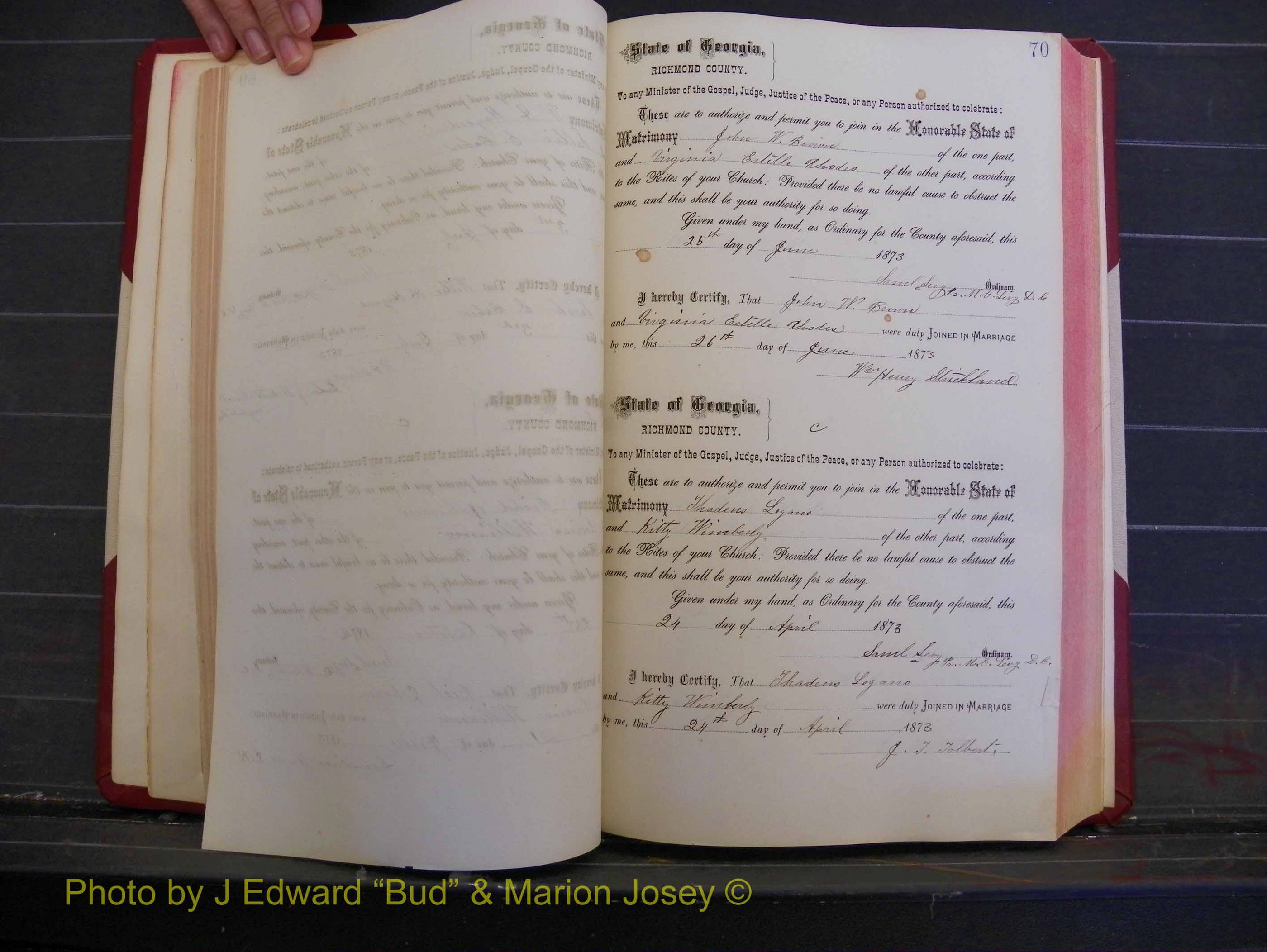 Richmond Marriages, Book H, 1868-1875 P 070.JPG