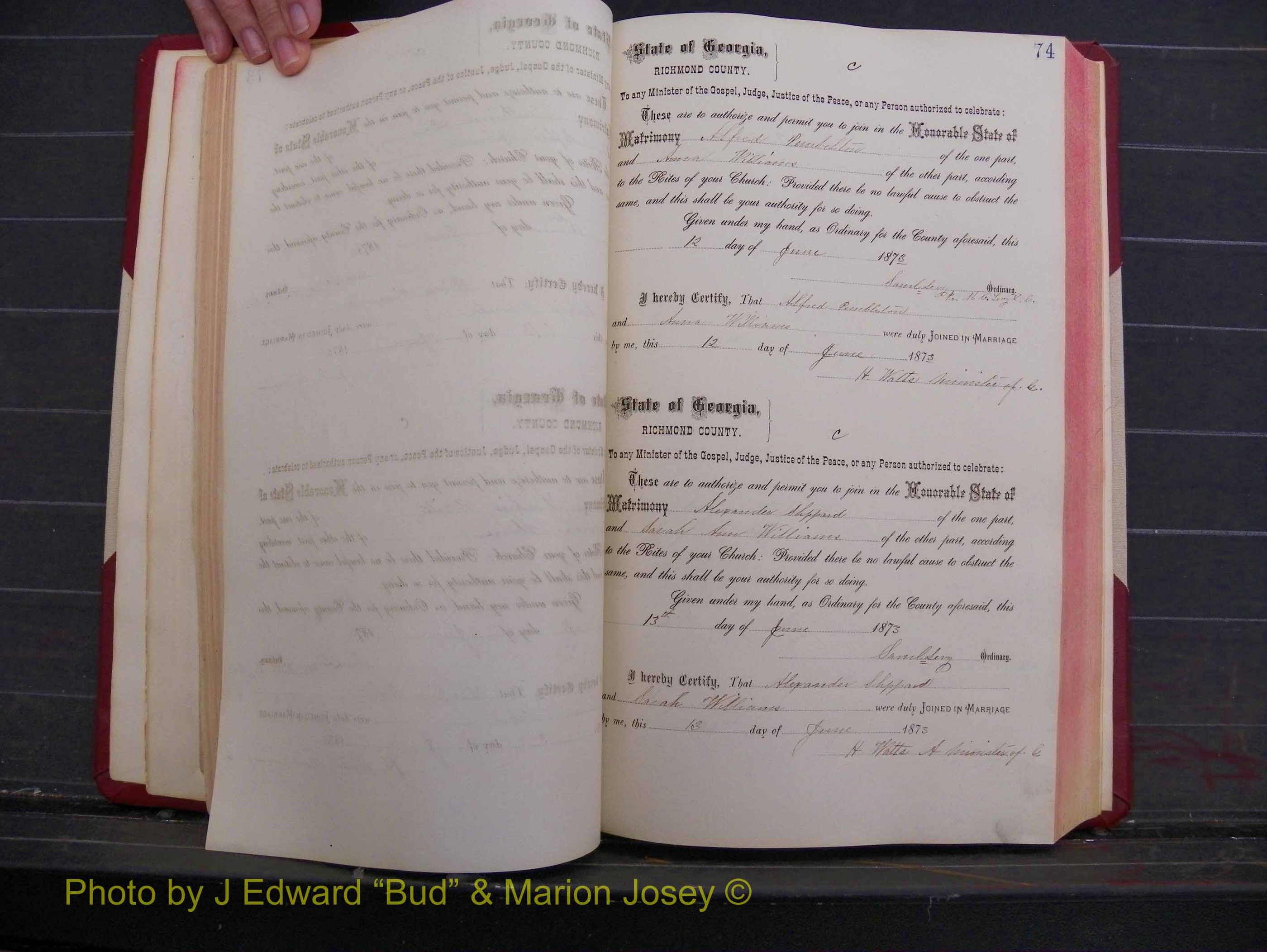 Richmond Marriages, Book H, 1868-1875 P 074.JPG