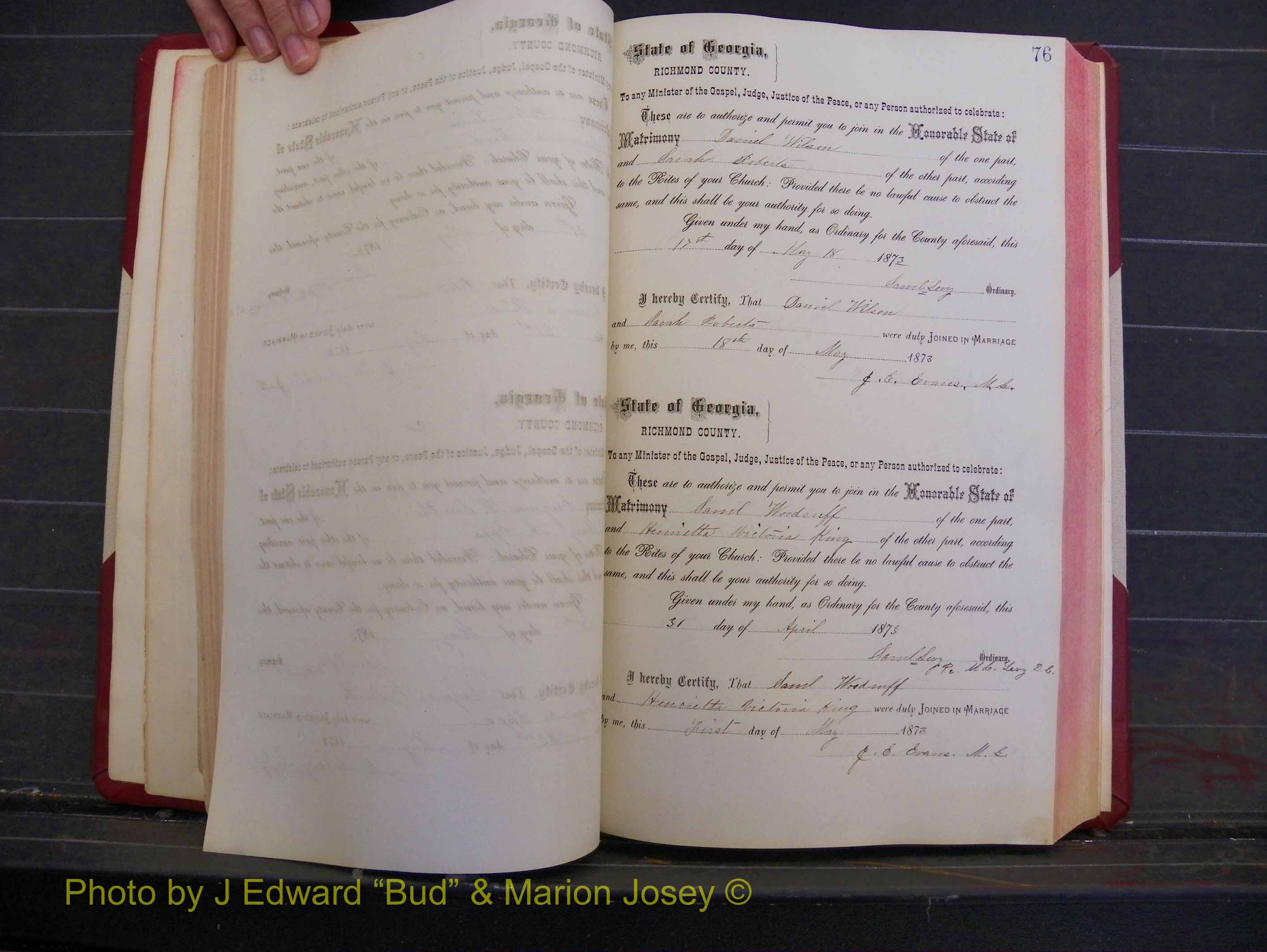 Richmond Marriages, Book H, 1868-1875 P 076.JPG