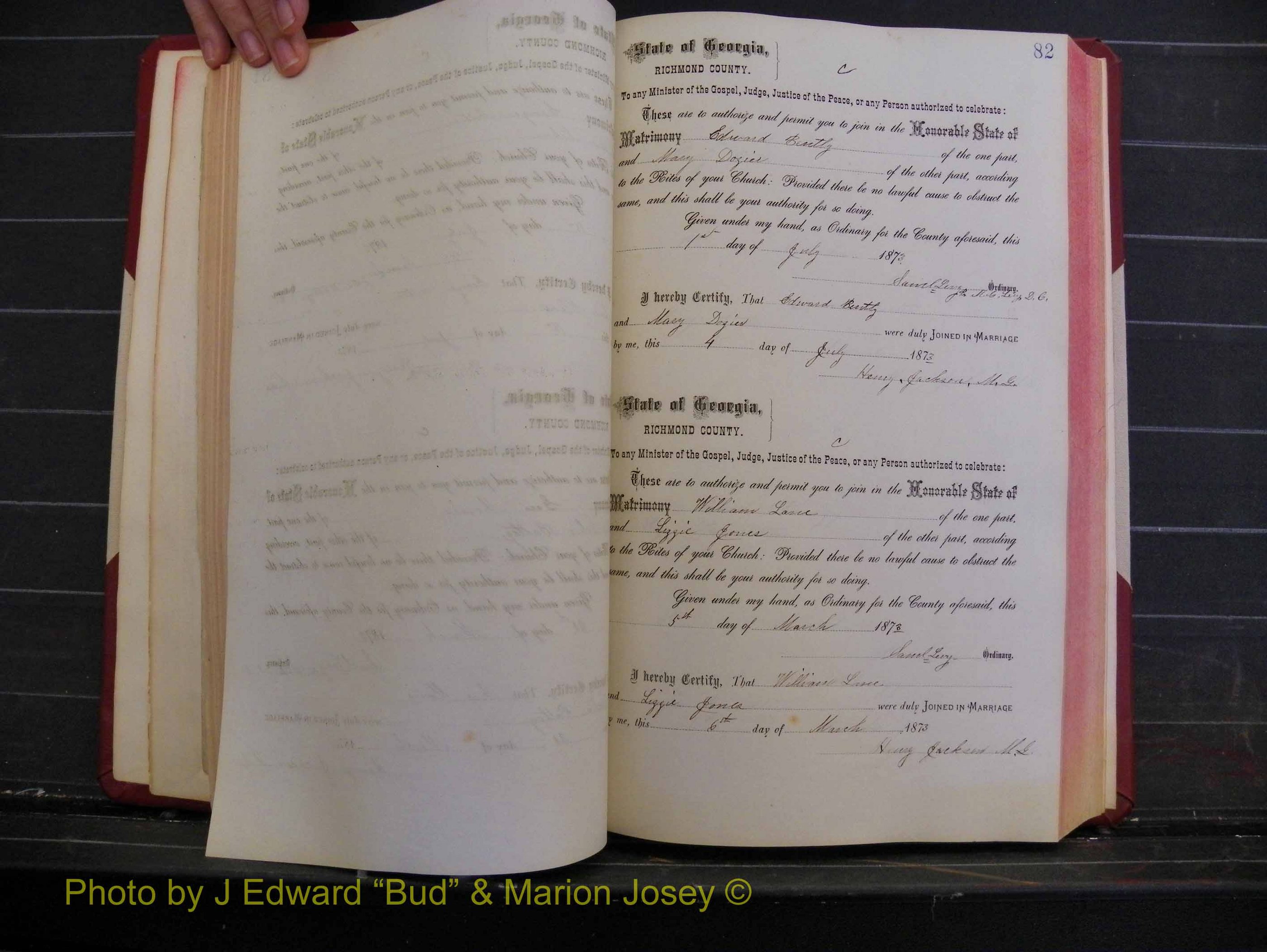 Richmond Marriages, Book H, 1868-1875 P 082.JPG