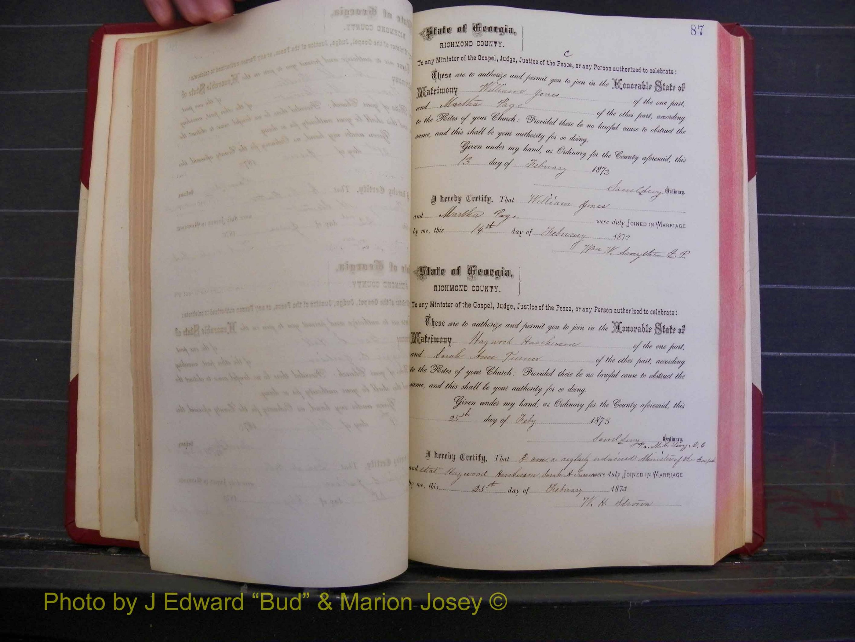 Richmond Marriages, Book H, 1868-1875 P 087.JPG
