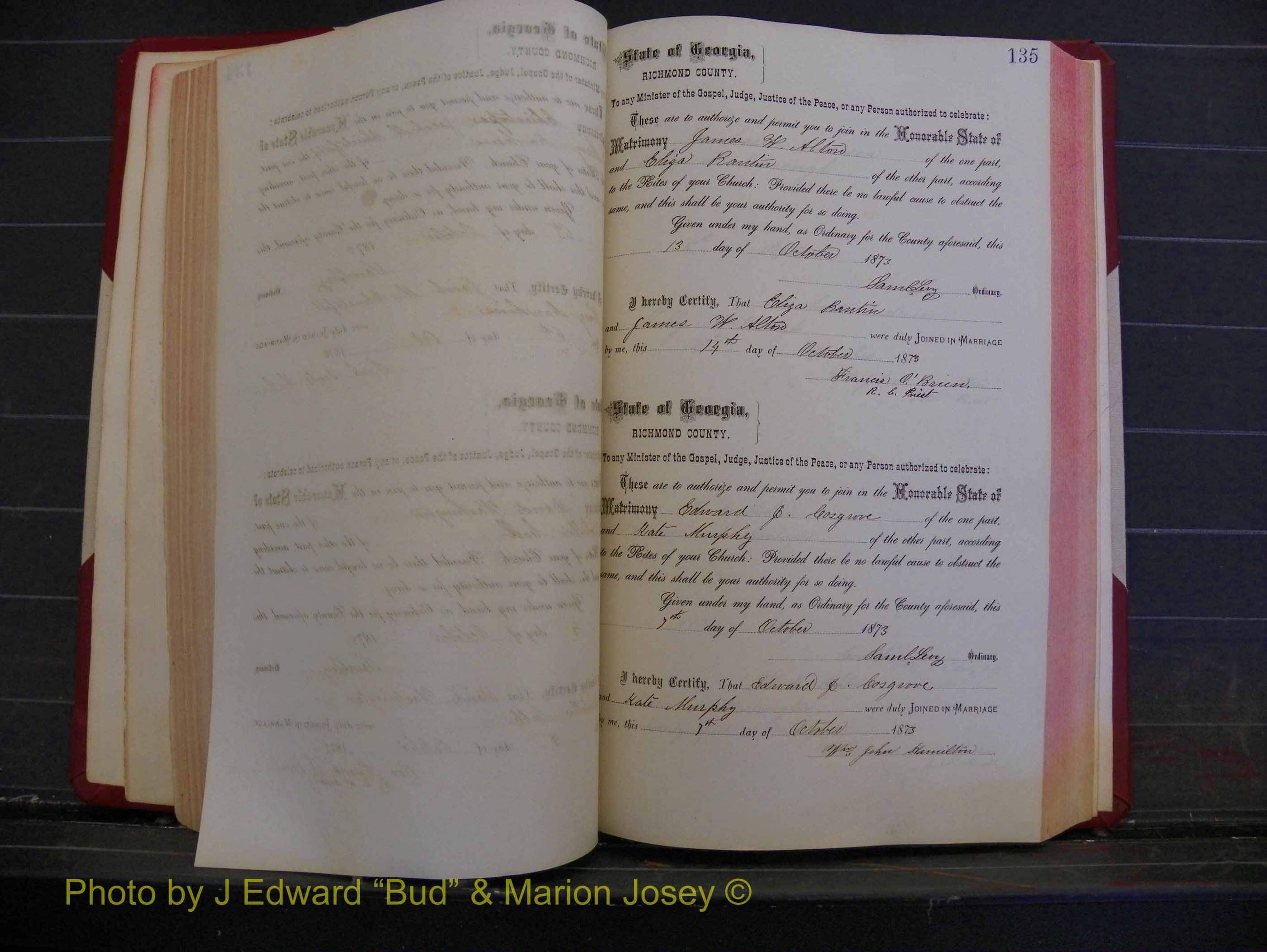 Richmond Marriages, Book H, 1868-1875 P 135.JPG