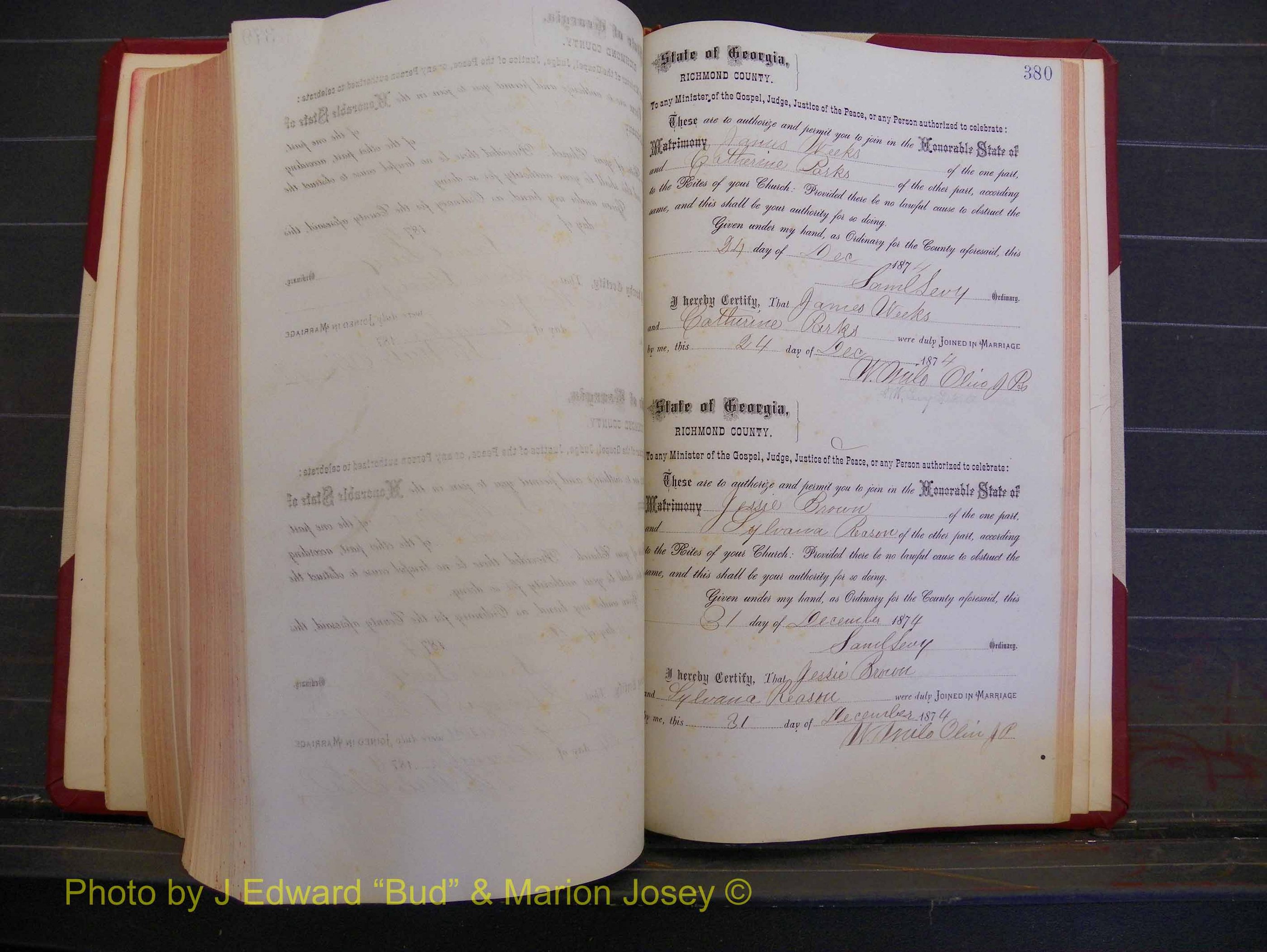 Richmond Marriages, Book H, 1868-1875 P 380.JPG