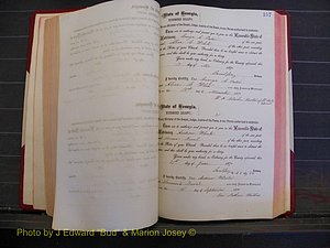 Richmond Marriages, Book H, 1868-1875 P 157.JPG