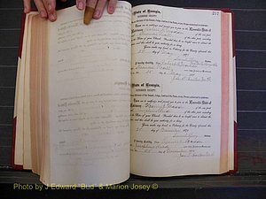 Richmond Marriages, Book H, 1868-1875 P 257.JPG