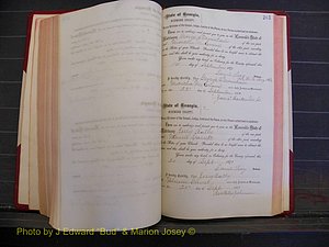 Richmond Marriages, Book H, 1868-1875 P 261.JPG