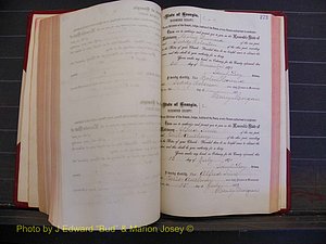 Richmond Marriages, Book H, 1868-1875 P 273.JPG