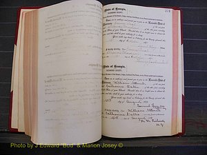 Richmond Marriages, Book H, 1868-1875 P 274.JPG