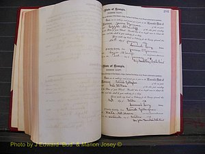 Richmond Marriages, Book H, 1868-1875 P 284.JPG