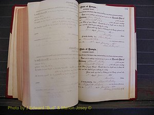 Richmond Marriages, Book H, 1868-1875 P 392.JPG