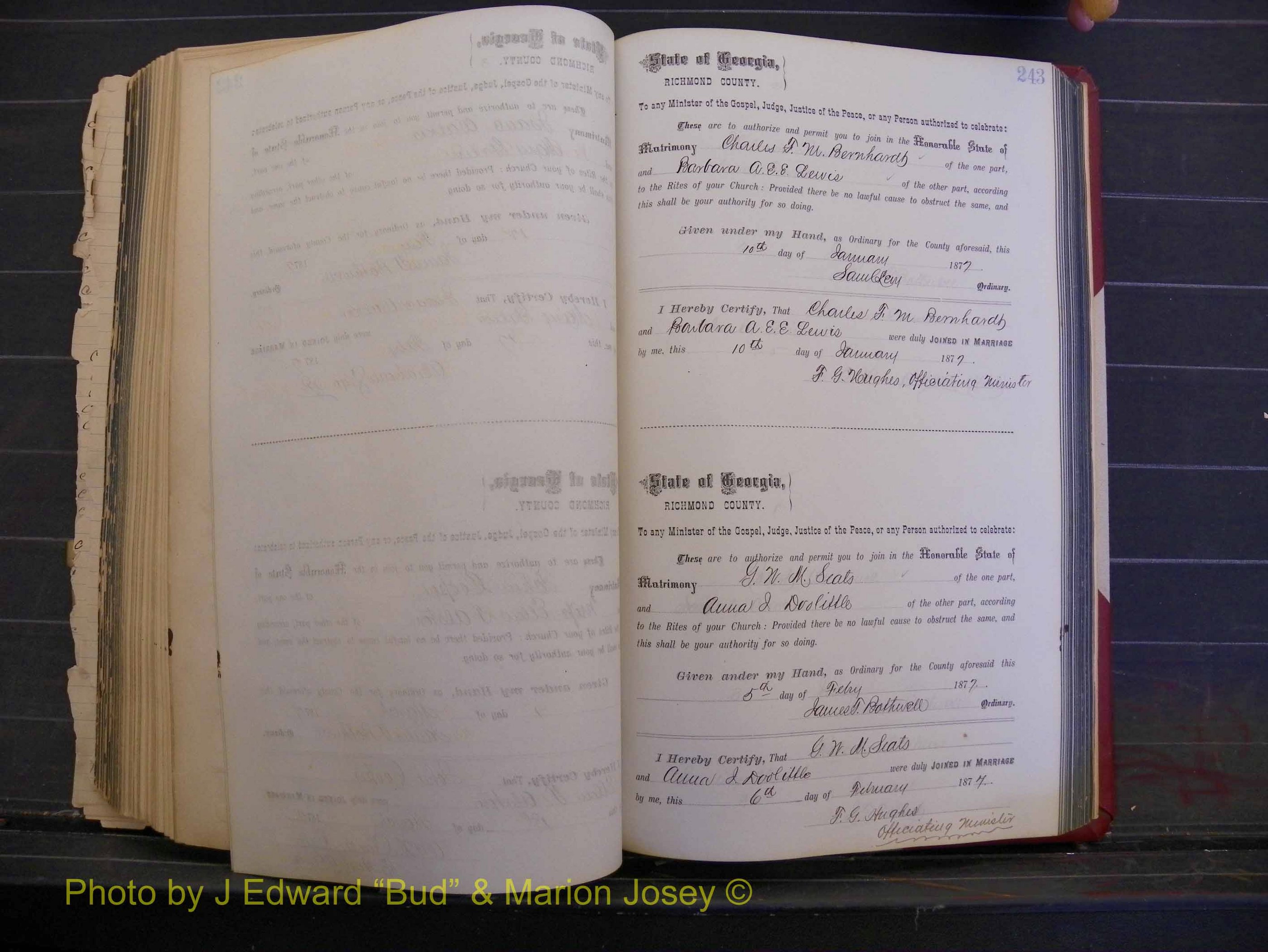 Richmond Marriages, Book I, 1868-1881 P 243.JPG