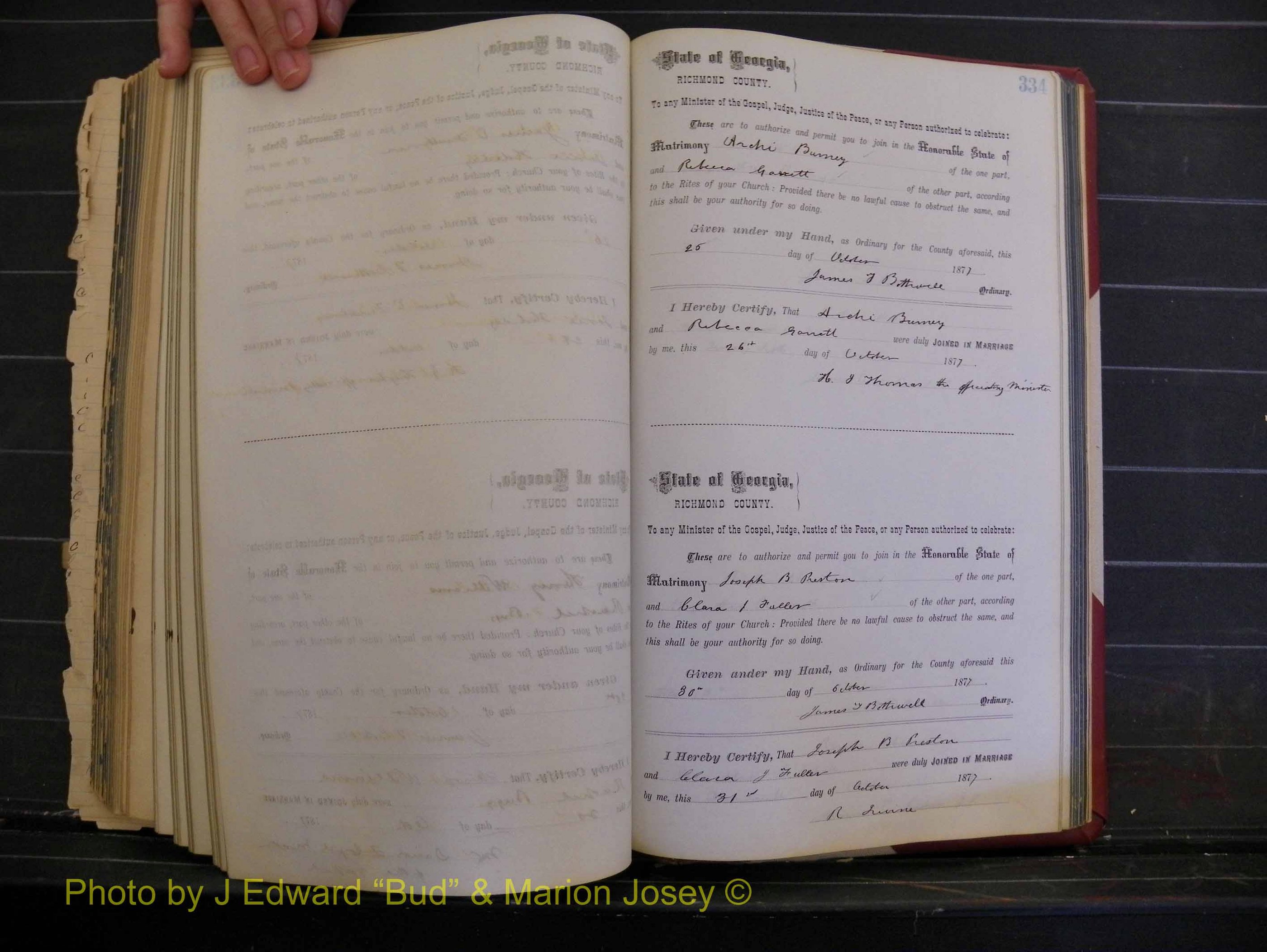 Richmond Marriages, Book I, 1868-1881 P 334.JPG