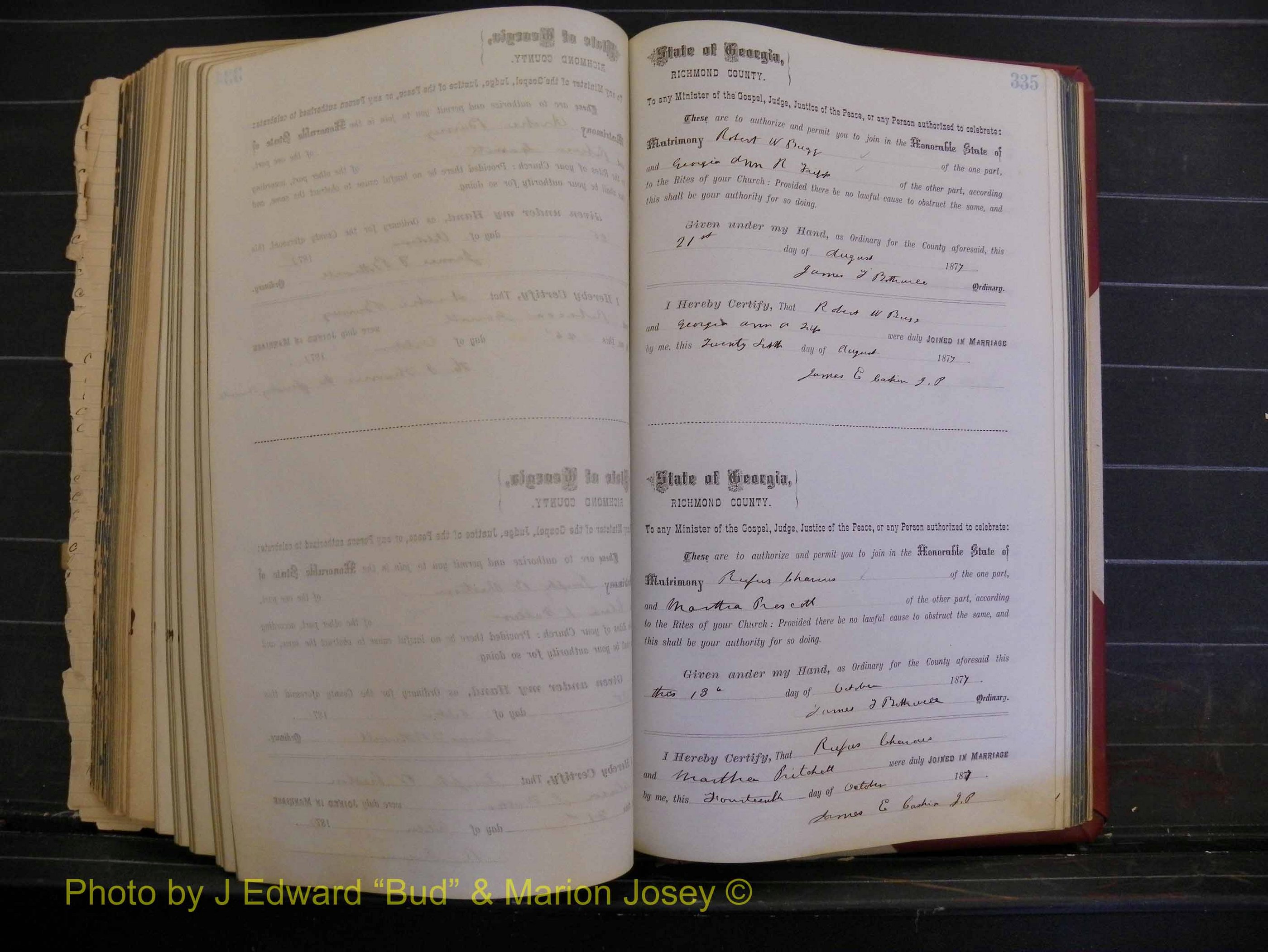Richmond Marriages, Book I, 1868-1881 P 335.JPG
