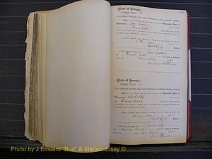 Richmond Marriages, Book I, 1868-1881 P 100.JPG