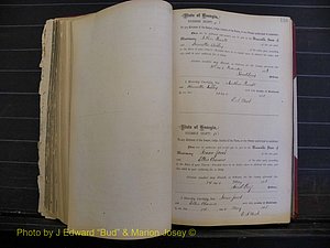 Richmond Marriages, Book I, 1868-1881 P 110.JPG