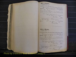 Richmond Marriages, Book I, 1868-1881 P 142.JPG