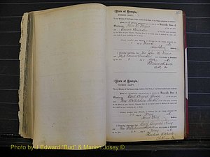 Richmond Marriages, Book I, 1868-1881 P 162.JPG
