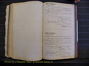 Richmond Marriages, Book I, 1868-1881 P 235.JPG