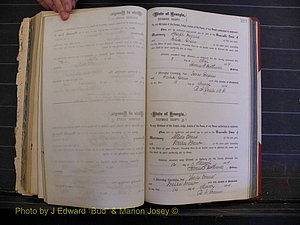 Richmond Marriages, Book I, 1868-1881 P 284.JPG