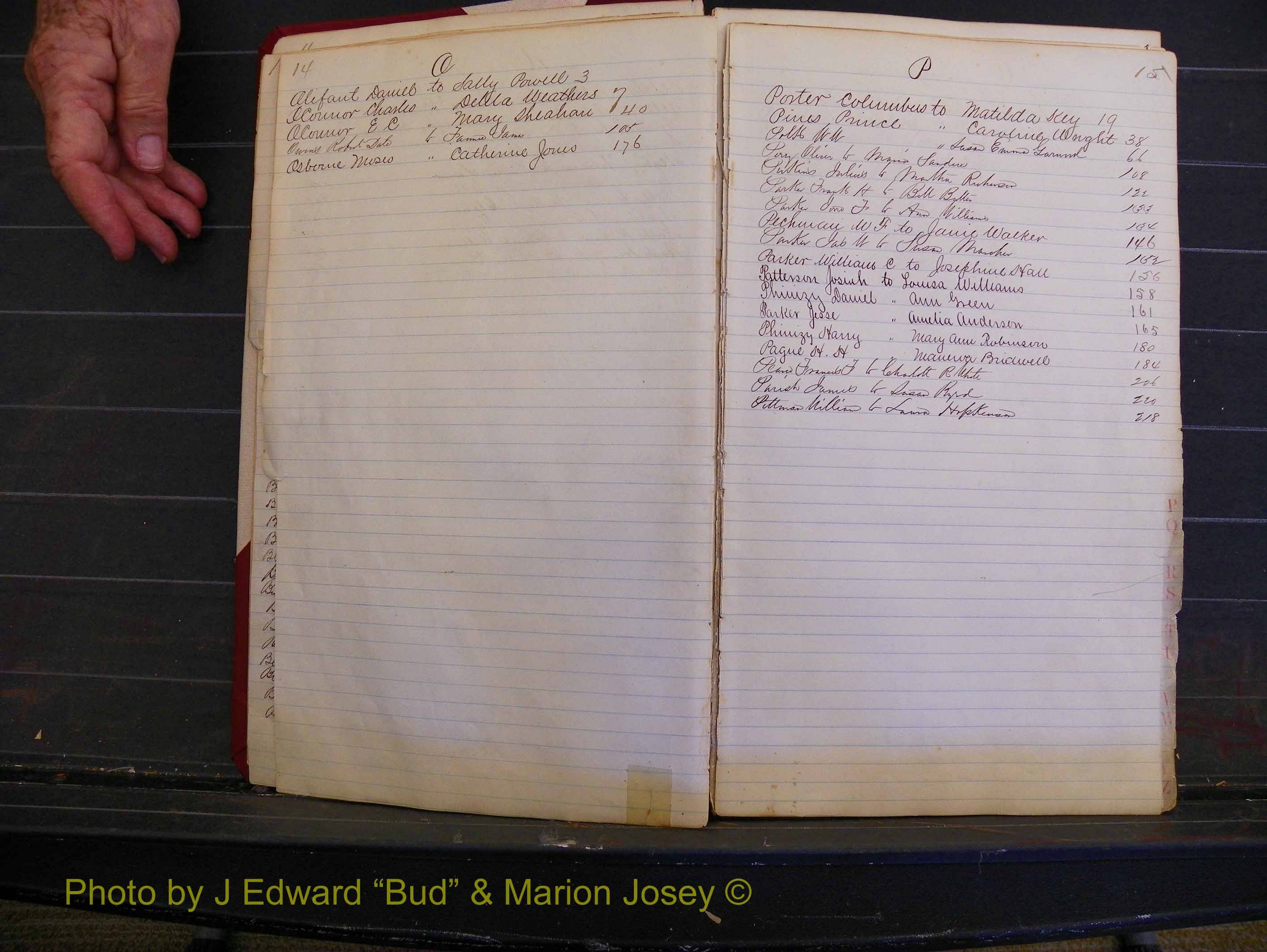 Richmond Marriages, Book K, 1876-1882 Index O & P  (108).JPG