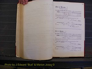 Richmond Marriages, Book K, 1876-1882 P 124.JPG