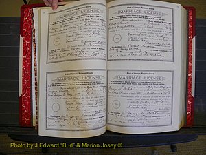 Richmond Marriages, Book KK, 1917-1918 P 090-091.JPG