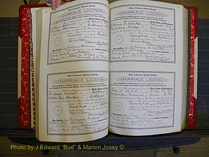 Richmond Marriages, Book KK, 1917-1918 P 216-217.JPG