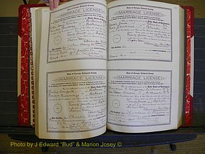 Richmond Marriages, Book KK, 1917-1918 P 220-221.JPG