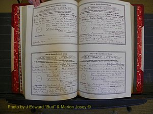 Richmond Marriages, Book KK, 1917-1918 P 280-281.JPG