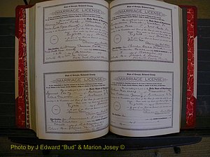 Richmond Marriages, Book KK, 1917-1918 P 410-411.JPG