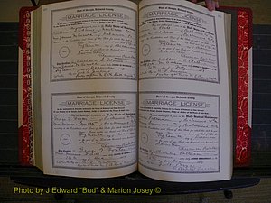 Richmond Marriages, Book KK, 1917-1918 P 434-435.JPG