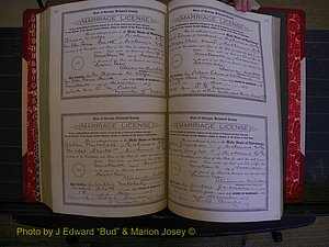 Richmond Marriages, Book KK, 1917-1918 P 444-445.JPG