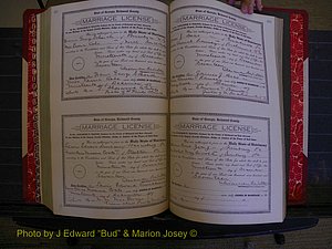 Richmond Marriages, Book KK, 1917-1918 P 448-449.JPG