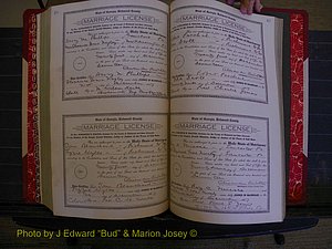 Richmond Marriages, Book KK, 1917-1918 P 456-457.JPG
