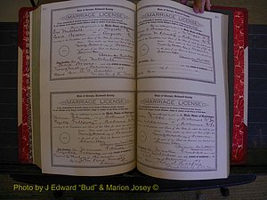 Richmond Marriages, Book KK, 1917-1918 P 460-461.JPG