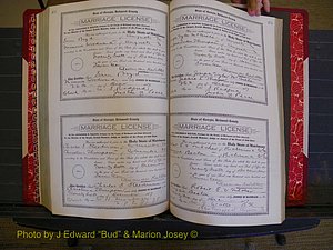 Richmond Marriages, Book KK, 1917-1918 P 474-475.JPG