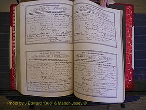 Richmond Marriages, Book KK, 1917-1918 P 530-531.JPG