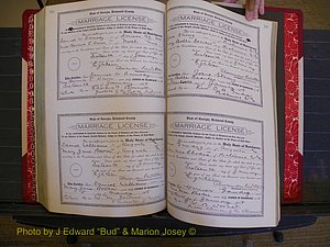 Richmond Marriages, Book KK, 1917-1918 P 536-537.JPG
