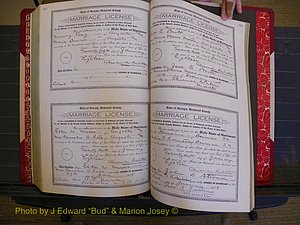 Richmond Marriages, Book KK, 1917-1918 P 560-561.JPG