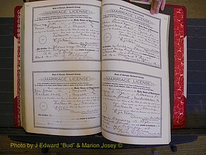 Richmond Marriages, Book KK, 1917-1918 P 608-609.JPG