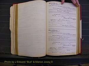 Richmond Marriages, Book L, 1881-1887 P 099.JPG