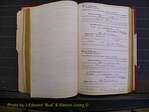 Richmond Marriages, Book L, 1881-1887 P 113.JPG